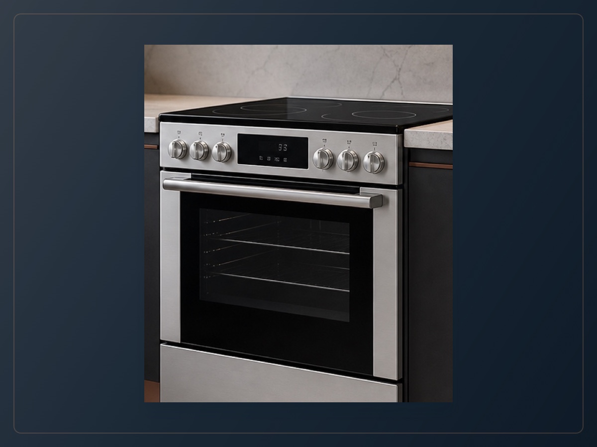 Built-in oven example