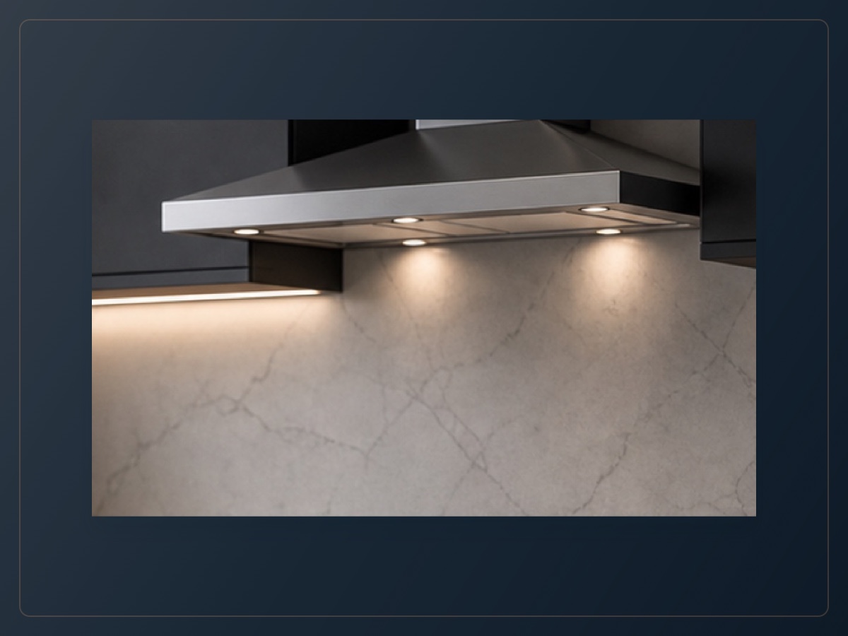 Cooker hood example
