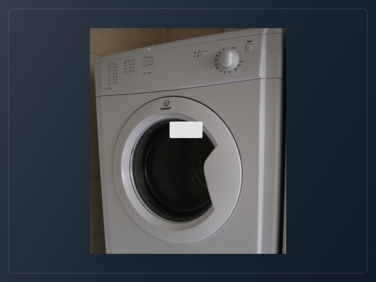 Condenser tumble dryer example