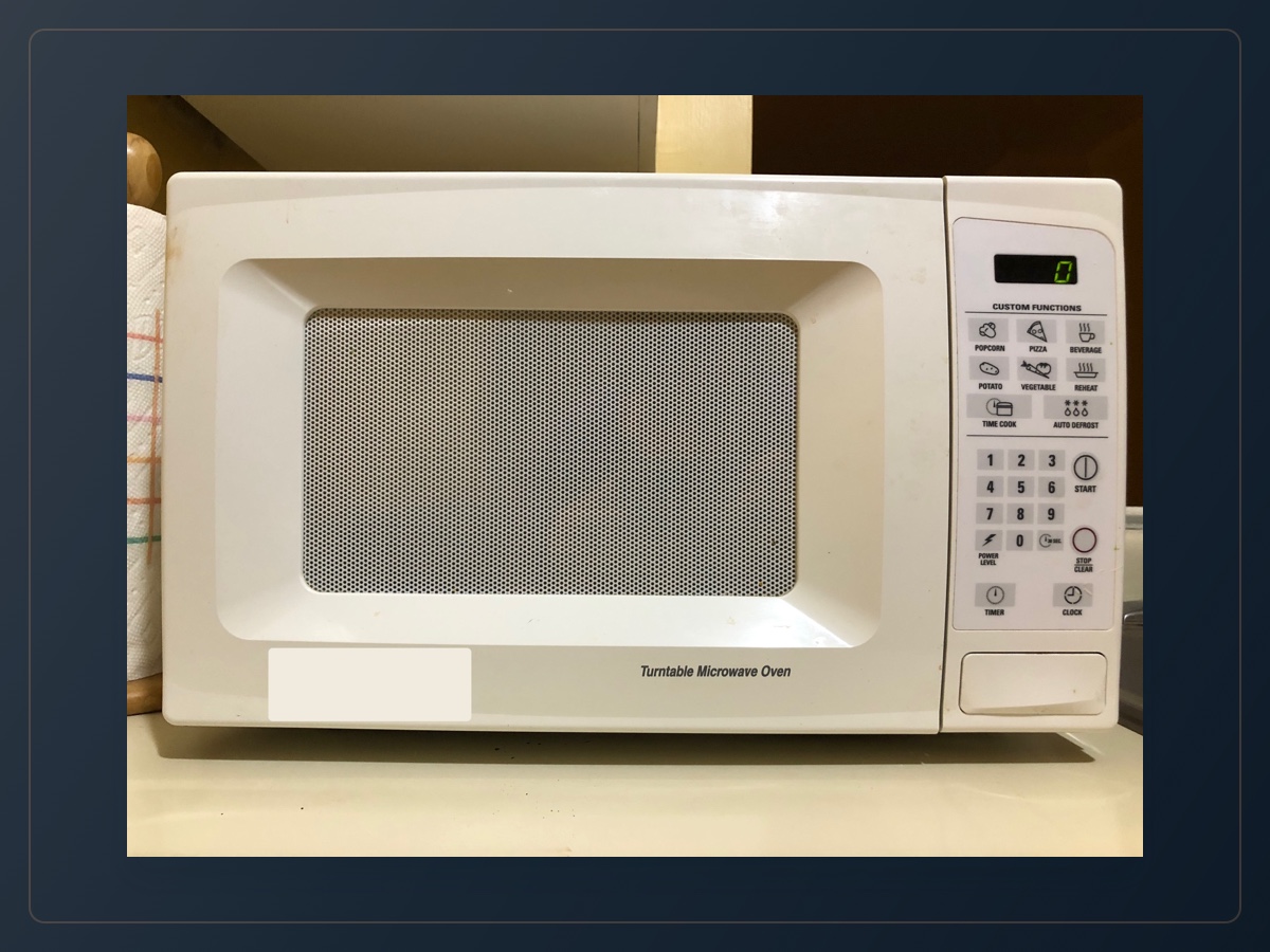 Compact microwave example