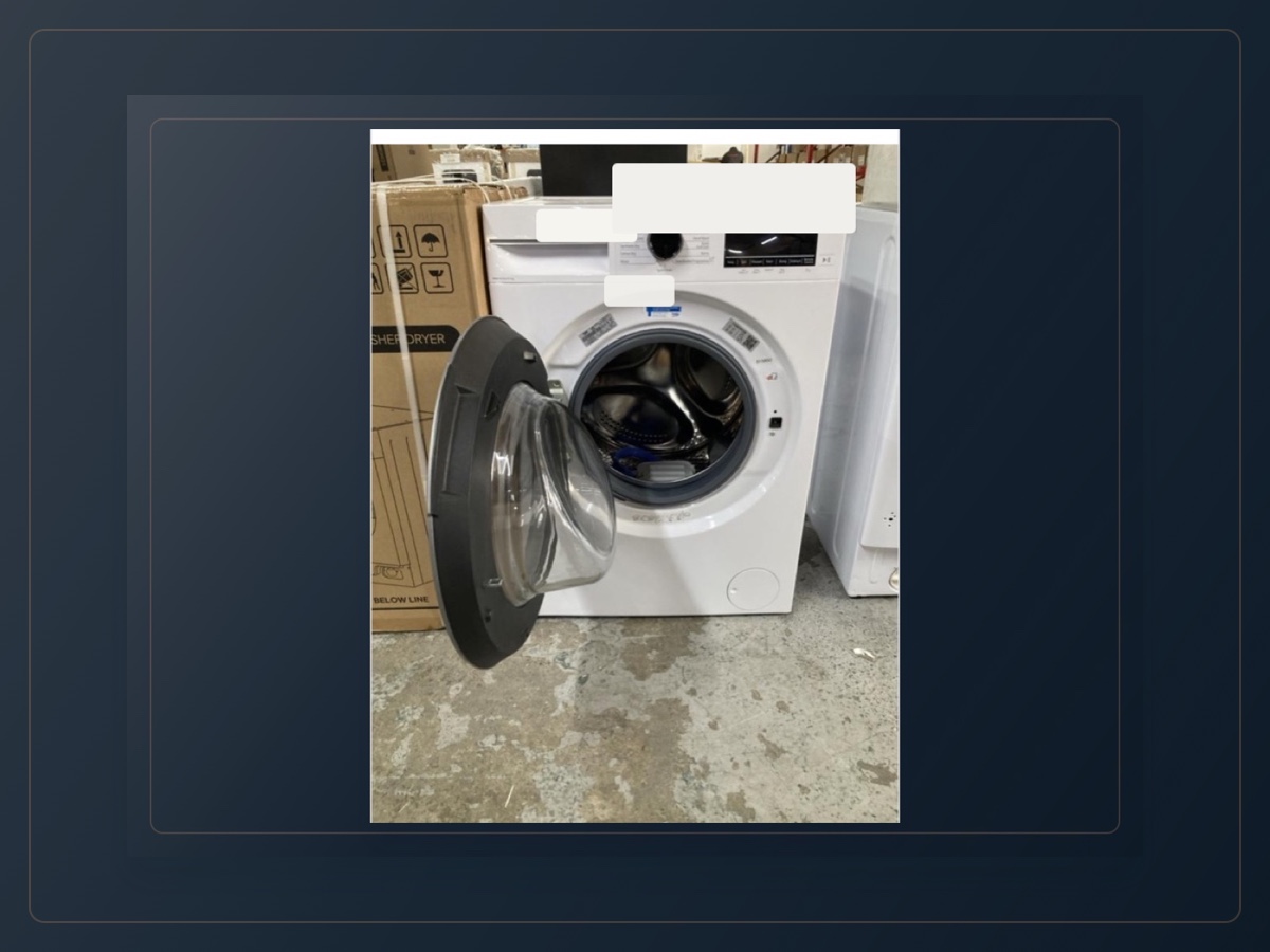 Premium washing machine example
