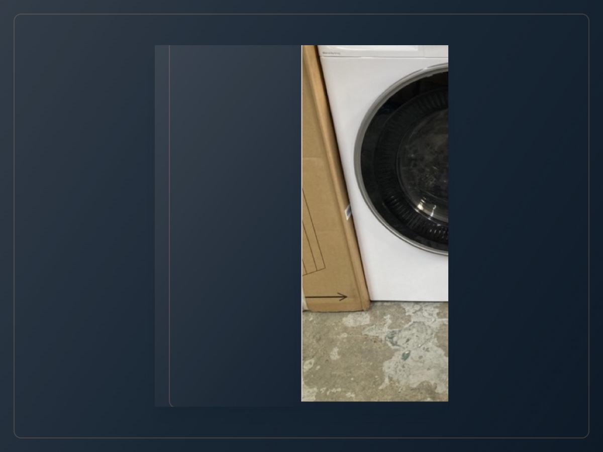 Standard washing machine example